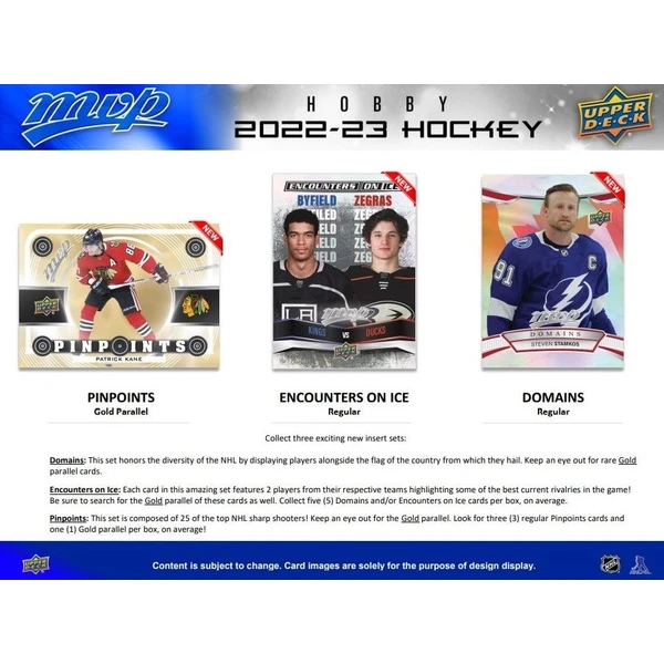 Hokejové karty Upper Deck - 22-23 MVP Hobby Balíček - Hokejové karty - Obrázok JYF3G00101
