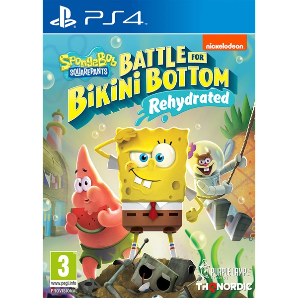 Spongebob SquarePants: Battle for Bikini Bottom - Rehydrated (PS4) - Hry na PS4 - Hlavný obrázok