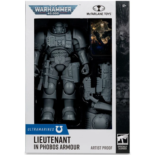 Akčná figúrka McFarlane Toys Warhammer 40K - Ultramarines Lieutenant in Phobos Armor (Artist Proof) - Figúrky - Obrázok JZ6F000K01