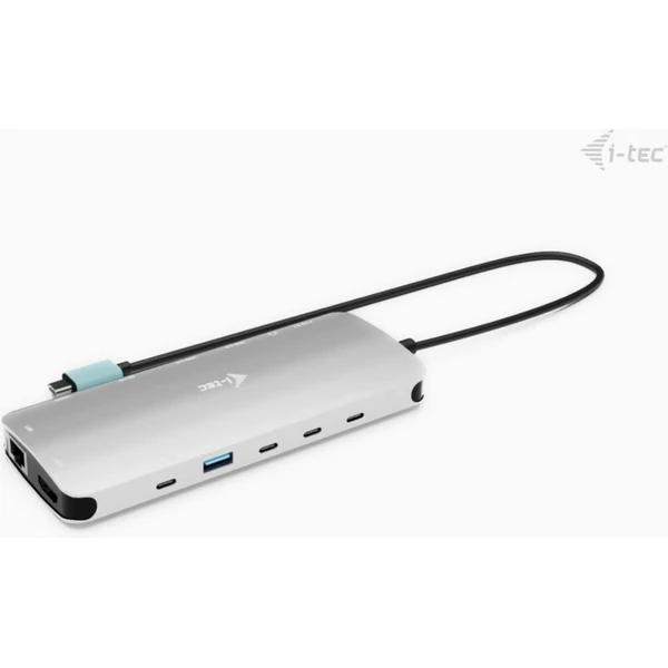 i-tec USB-C Metal Nano 3x Display Dock 2x HDMI 1x USB-C video dokovacia stanica + nabíjačka - Dokovacie stanice - Obrázok JZ6K000K01