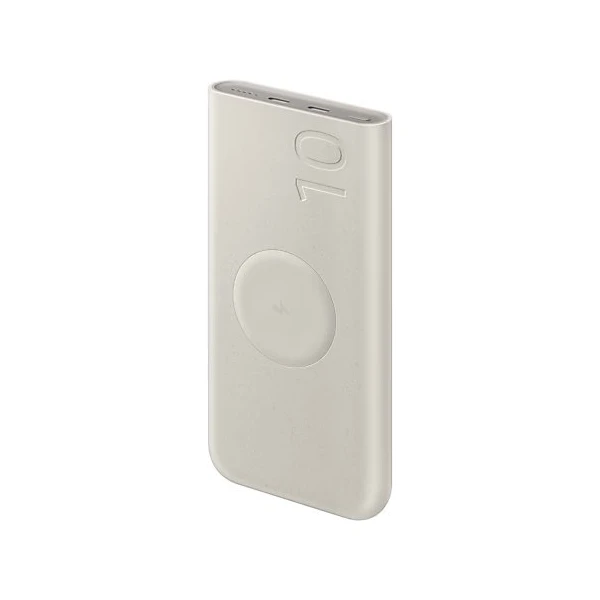 Samsung FastCharge powerbanka Qi, 2x USB-C, 25W, 10000mAh béžová - Powerbanky - Obrázok JZX3000P01