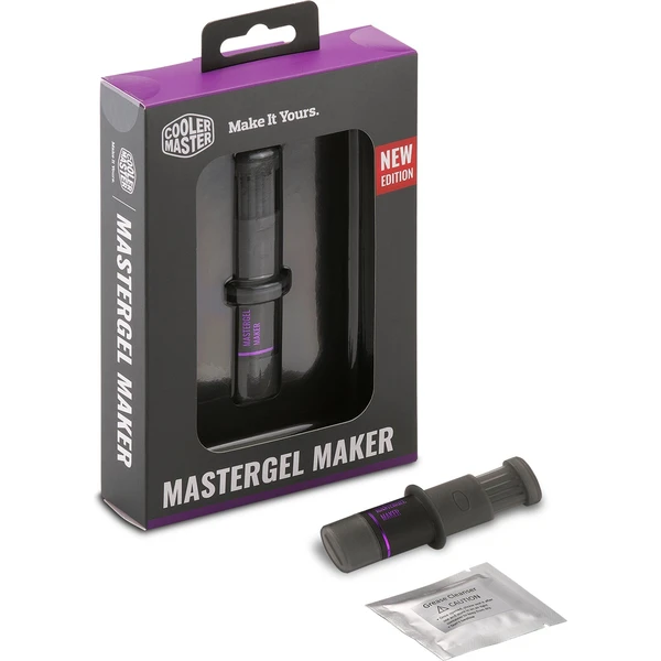 Cooler Master termálna pasta na CPU Master Gél ??Maker, tep. vodivosť 11 W.m, 1.5ml, sivá - Chladiče - Obrázok K002000K01