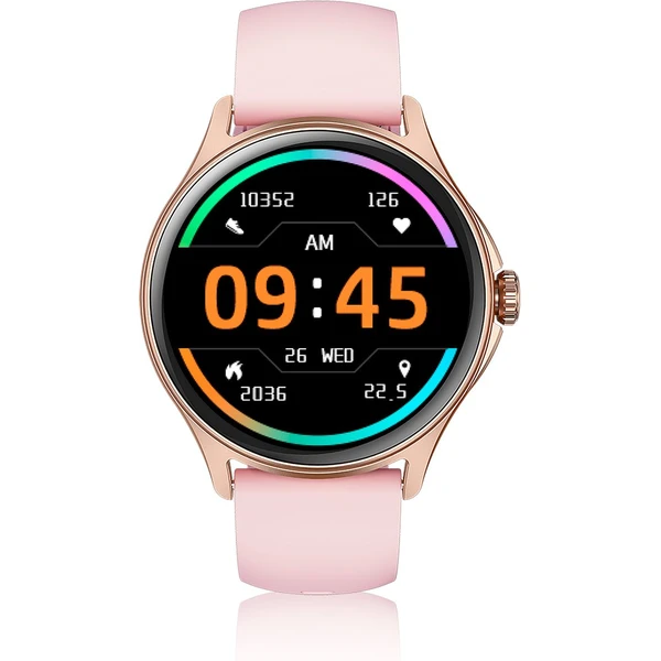 Niceboy Watch Pixel 2 Rose múdre hodinky ružovo zlaté - Inteligentné hodinky - Obrázok K02B000L01