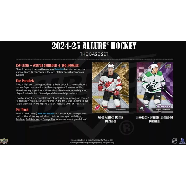 Hokejové karty 2024-25 Upper Deck Allure Hockey Hobby Box - Hokejové karty - Obrázok K08E000L01