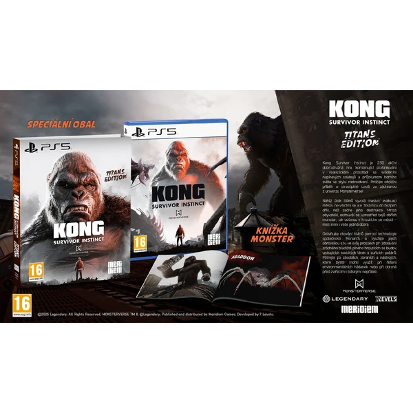 Kong: Survivor Instinct Titans Edition (PS5) - Hry na PS5 - Obrázok K09H000L01