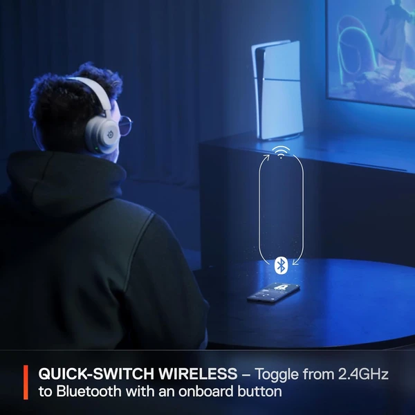 SteelSeries Arctis Nova 5P herné slúchadlá biela - Slúchadlá - Obrázok K0A8000O01