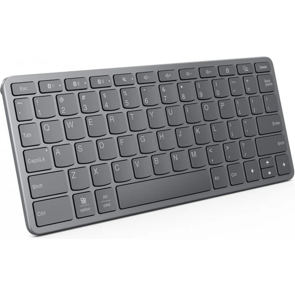 Lenovo Multi-Device bezdrôtová klávesnica CZ/SK šedá - Klávesnice - Obrázok K0FD000N01