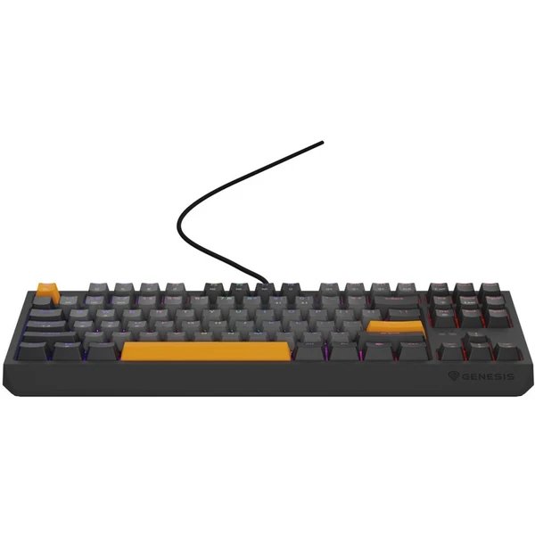 Genesis THOR 230 TKL Anchor Gray Negative RGB mechanická klávesnica - Klávesnice - Obrázok K0I5000O01