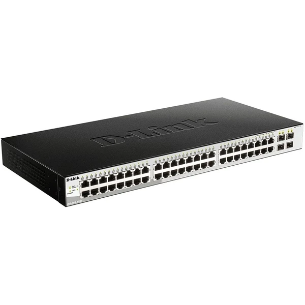 D-Link 48 portový + 4 portový 1 Gbps SFP portový Metro Ethernet prepínač - Switche - Obrázok K0LL000K01