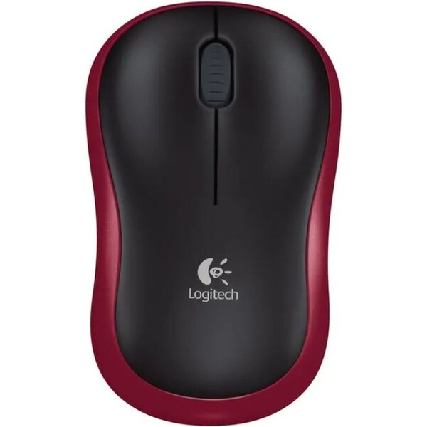 E-shop Logitech Wireless Mouse M185 bezdrôtová myš červená