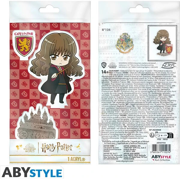 Akrylová 2D figúrka Abysse Corp Harry Potter - Hermiona 10 cm - Figúrky - Obrázok K0VD000L01