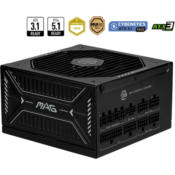 MSI MAG A850GLS PCIE5 850W - Zdroje - Hlavný obrázok