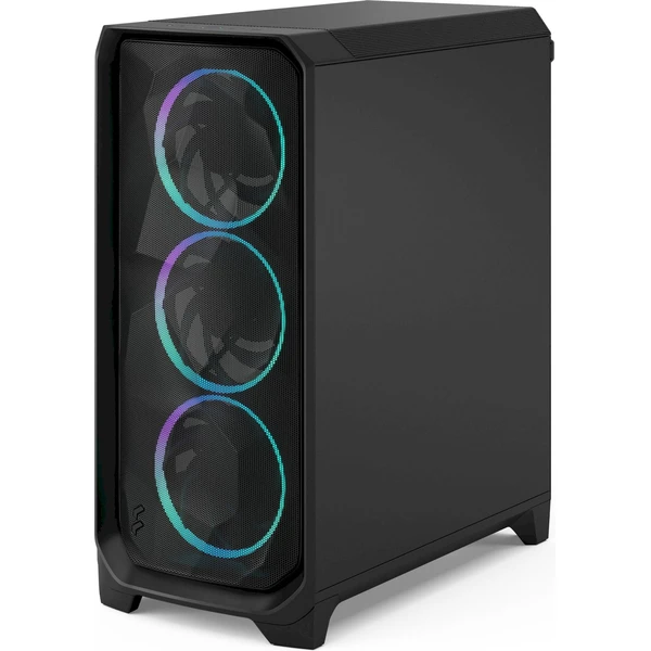 Fractal Design Meshify 3 Black RGB TG Light Tint - Počítačové skrine - Obrázok K12G000J01