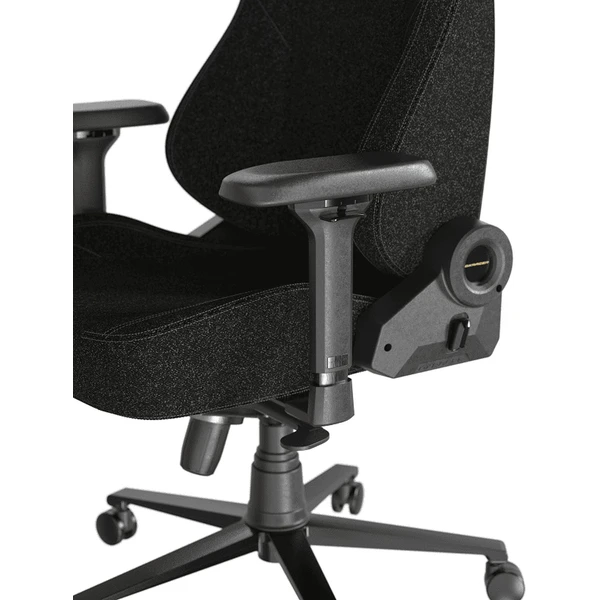 DXRacer MARTIAN látková herná stolička čierna - Stoličky - Obrázok K14D000O01