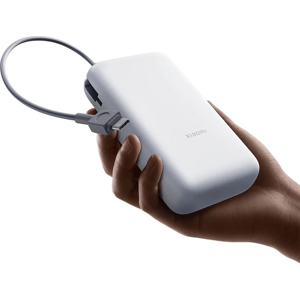 Xiaomi 22.5W Power Bank 20000mAh (Integrated Cable) GL tmavo šedá - Powerbanky - Obrázok K14H000K01