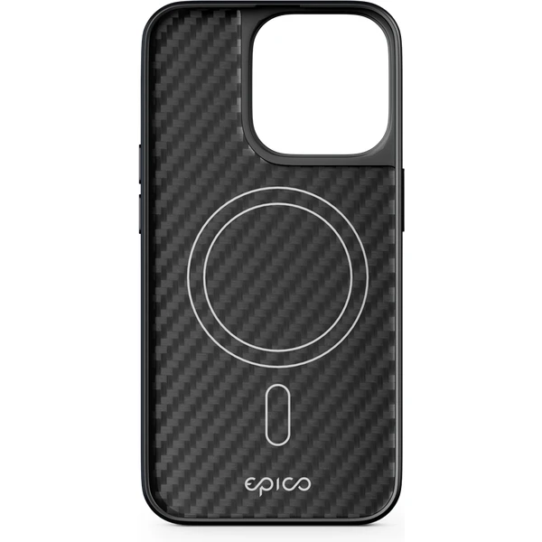EPICO Hybrid Carbon MagSafe Case iPhone 14 čierny - Puzdra - Obrázok K18G100501