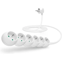 CONNECT IT predlžovací kábel 230V 6 zásuviek bez vypínača 3m biely - Zásuvky