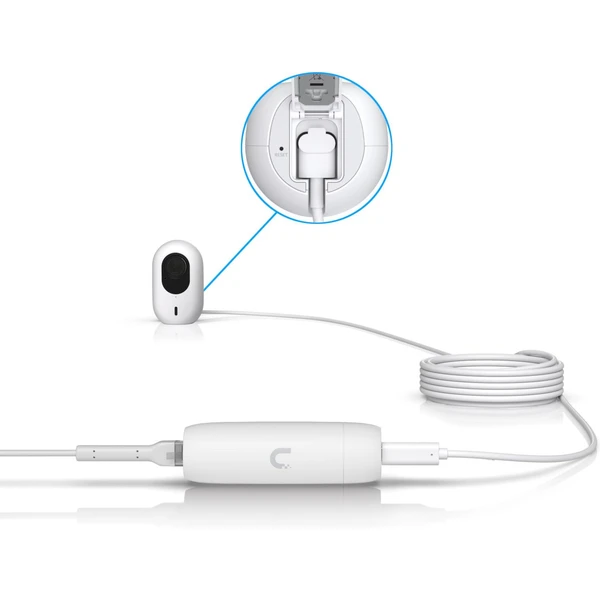 Ubiquiti UACC-Adapter-PoE-USBC PoE konvertor biely - Konvertory - Obrázok K1D9000K01