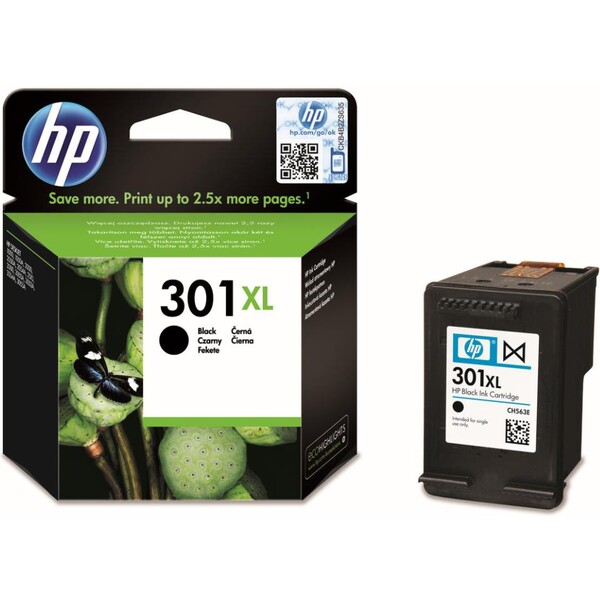 E-shop HP CH563EE č. 301X Čierna originálna