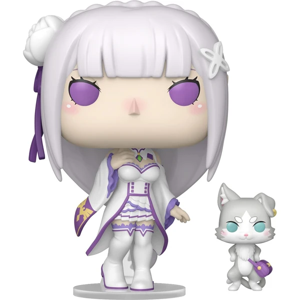 Funko POP!&Buddy #2112: Re:Zero - Starting Life v Another World - Emilia & Puck  - Funko POP! - Obrázok K1JM000K01