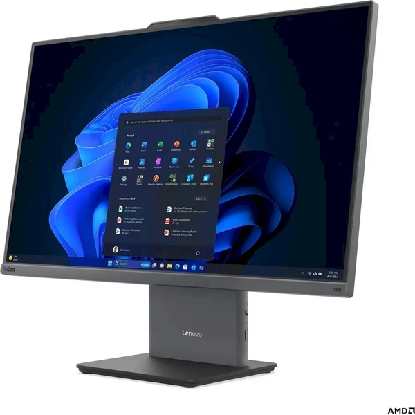 Lenovo ThinkCentre AIO Neo 55a 24 Gen 6 (13F80007CK) sivý - 3 roky záruky On-Site - All-in-one - Obrázok K1OL000K01
