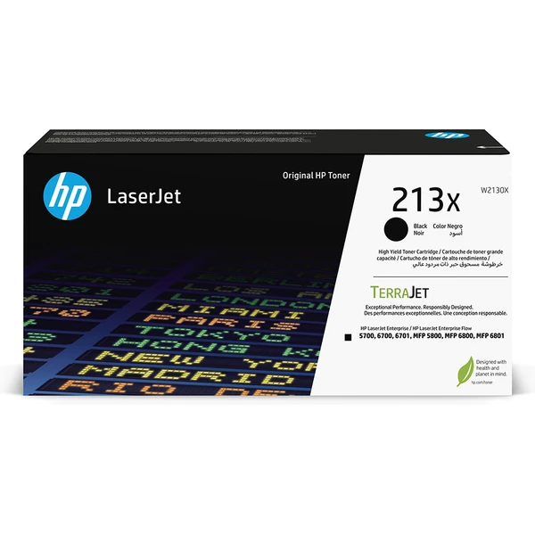 HP W2130X č. 213X Čierna Originálne - Tonery - Hlavný obrázok