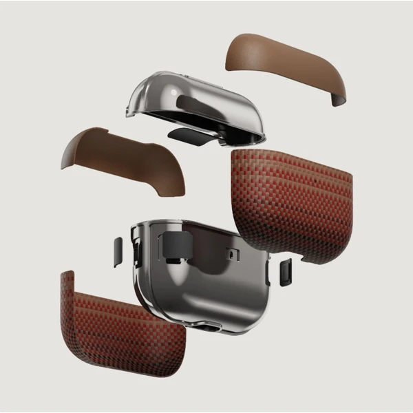 Pitaka Aramid Fiber púzdro Apple AirPods 4 sunset - Puzdra - Obrázok K1PG000K01