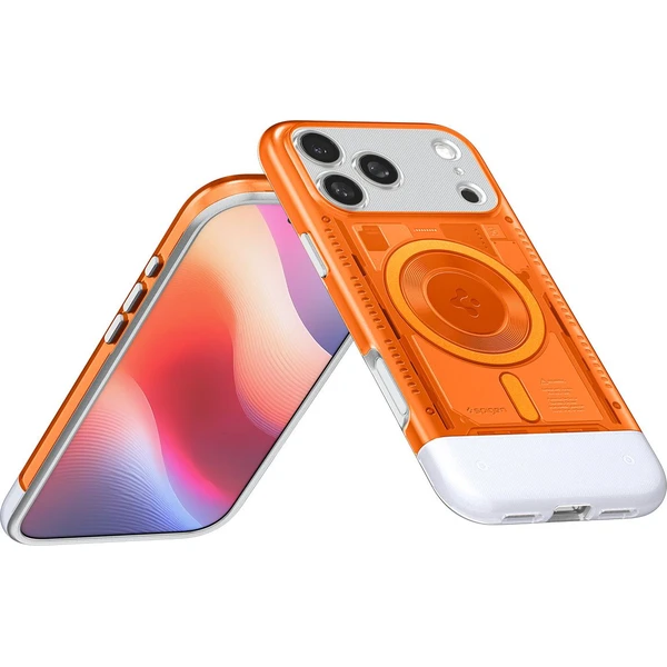 Spigen Classic C1 MagSafe kryt iPhone 17 Pro Max tangerine - Puzdra - Obrázok K1PH000K01