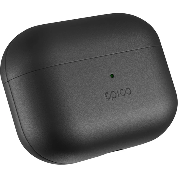 iWant Airpods Pro 3 kožené puzdro čierne - Puzdra - Hlavný obrázok