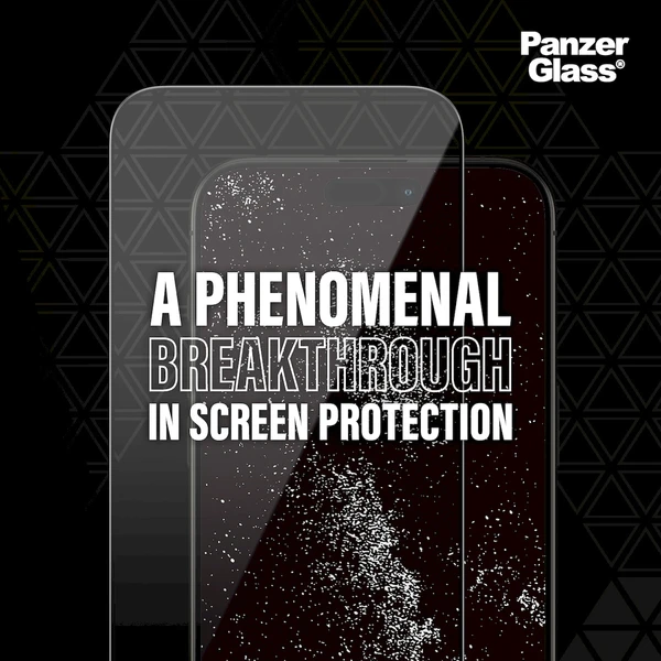 PanzerGlass Ceramic tvrdené sklo Apple iPhone 15 Pro Max s inštalačným rámčekom - Ochranné fólie a sklo - Obrázok K1V7000L01