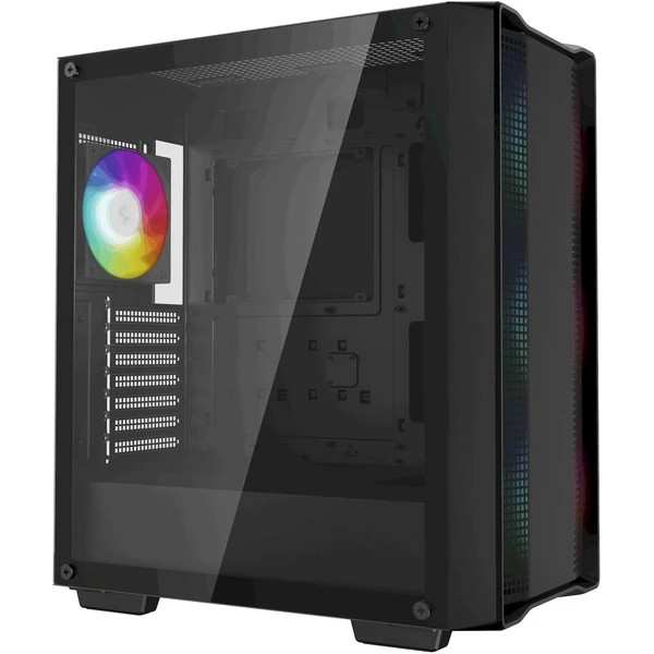 DEEPCOOL CC560 ARGB V2, čierna - Počítačové skrine - Obrázok K1V8000K01