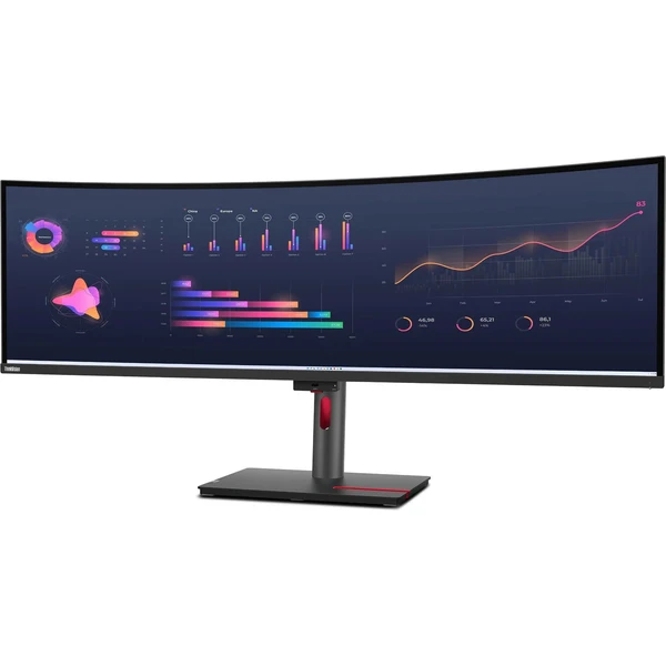 Lenovo ThinkVision P49w-20 monitor 49" - Monitory - Obrázok K1X4000L01