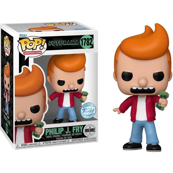 Funko POP! #1782 Animation: Futurama - Philip J. Fry (Meme) (Special) - Funko POP! - Hlavný obrázok