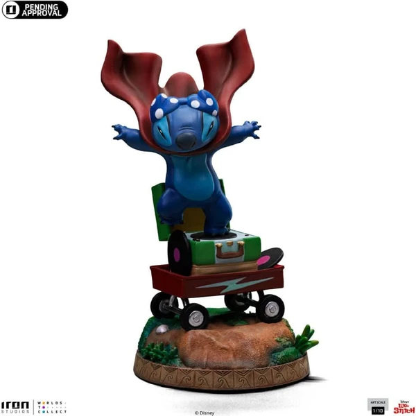 Soška Iron Studios Art Scale 1/10 Disney Classics - Stitch Laundry 17,3 cm - Sochy a sošky - Obrázok K1YK000K01