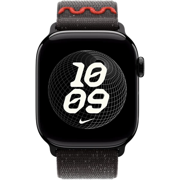 Apple Watch 42/41/40/38mm Midnight Black prevliekací športový remienok Nike - Remienky - Obrázok K21I000K01