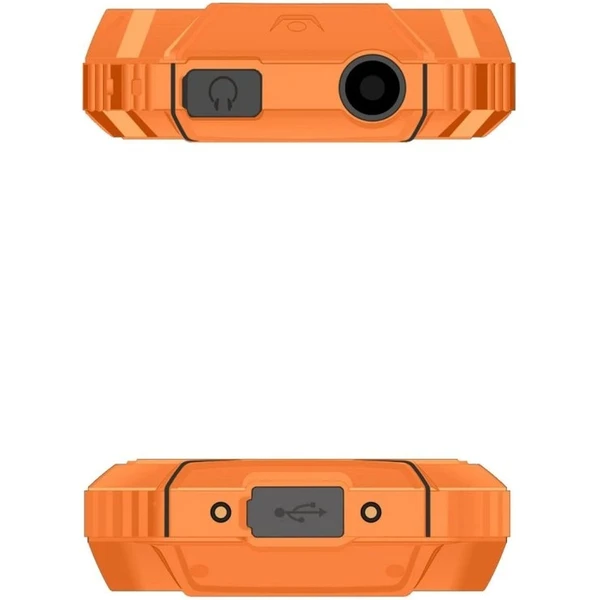 EVOLVEO StrongPhone Z6 vodotesný odolný Dual SIM telefón oranžový - Mobilné telefóny - Obrázok K23F000P01