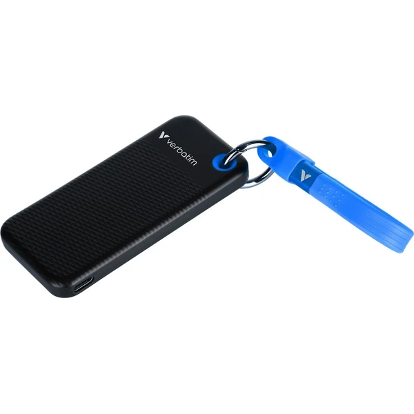 Verbatim Pocket SSD 2TB USB-C čierna/modrá - SSD - Hlavný obrázok