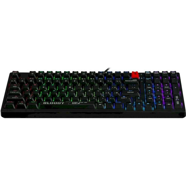 A4tech Bloody S98 RGB herná mechanická klávesnica (CZ/SK) čierna - Klávesnice - Obrázok K2C9000K01
