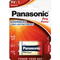 Panasonic Pro Power 9V alkalická batéria, 1 ks - Batérie