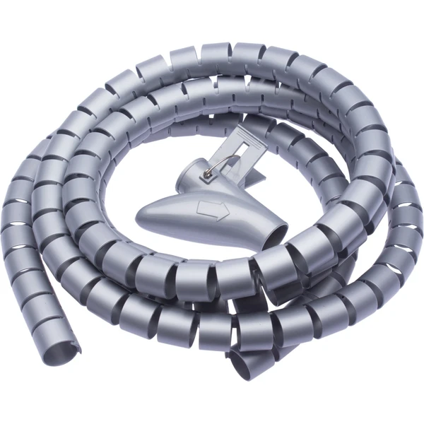 CONNECT IT trubica pre organizáciu káblov, 2,5m x 20mm, šedá - Vychytávky - Hlavný obrázok