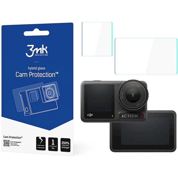 3mk Cam Protection ochranné sklo DJI Osmo Action 4