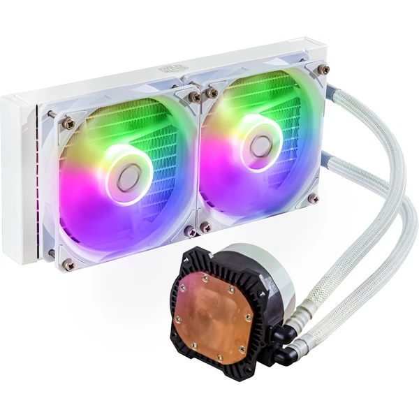 Cooler Master MasterLiquid ML240L Core White, biely - Chladiče - Obrázok K302000K01