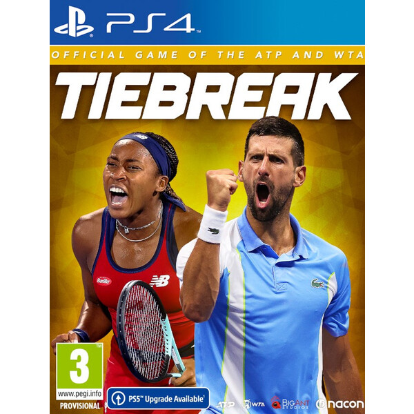 TIEBREAK: oficiálna hra ATP a WTA (PS4)