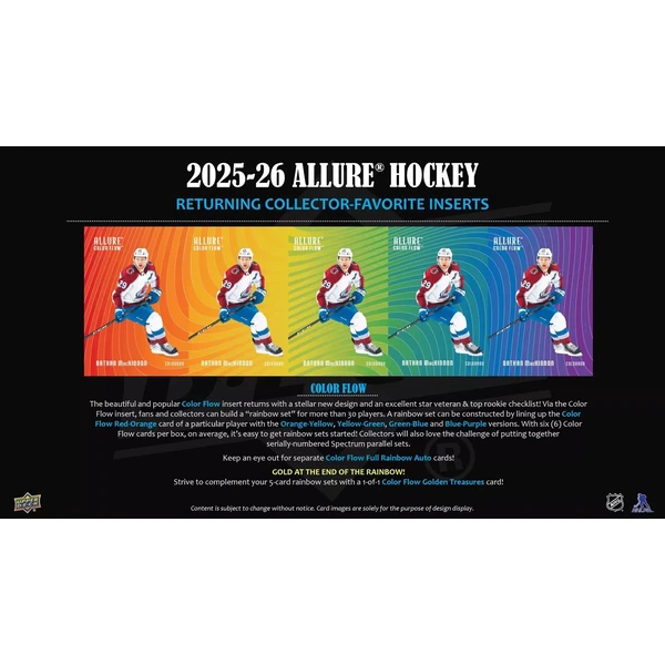 Hokejové karty 2025-26 Upper Deck Allure Hockey Hobby Box - Hokejové karty - Obrázok K33S000K01
