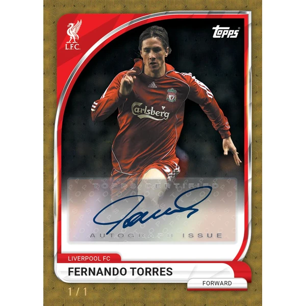 Futbalové karty Topps 2025/26 Liverpool Collector Tin - Futbalové karty - Obrázok K37M000K01