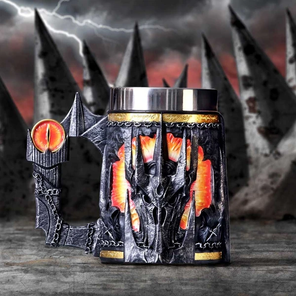 Korbel Nemesis Now Lord of the Rings - Sauron 15,5 cm - Hrnčeky - Obrázok K3BF000P01