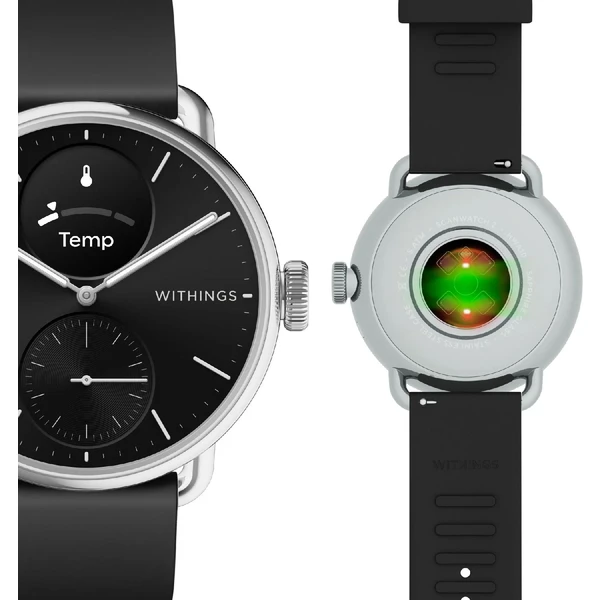 Withings ScanWatch 2 42mm čierne - Inteligentné hodinky - Obrázok K3E7000701