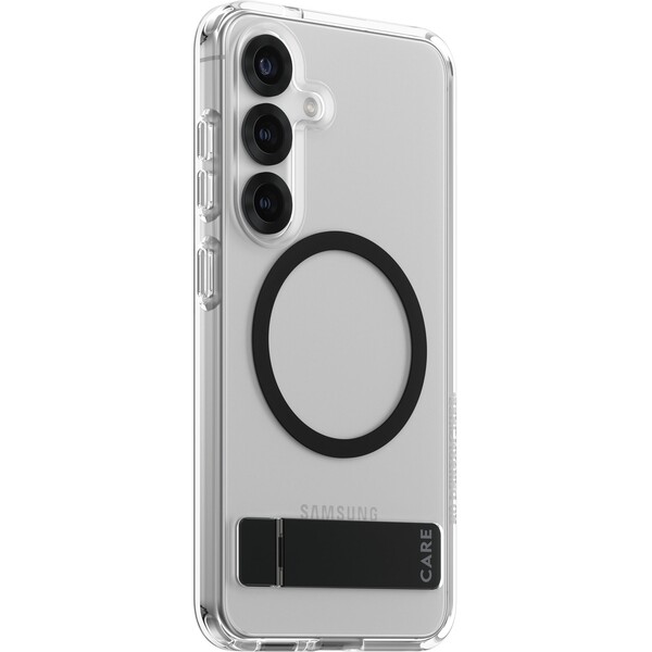 E-shop PanzerGlass® CARE kryt Samsung Galaxy S25 číry/čierny Kickstand & QI