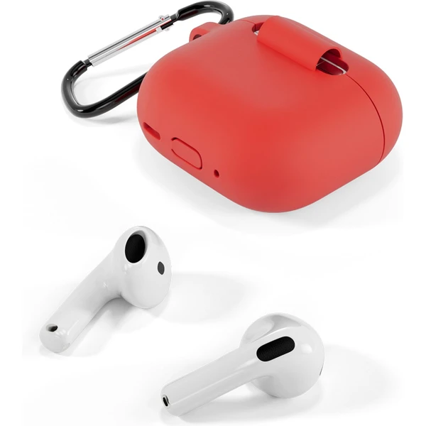 Epico odolný silikónový kryt pre Airpods 4 červený - Puzdra - Obrázok K3LA000J01