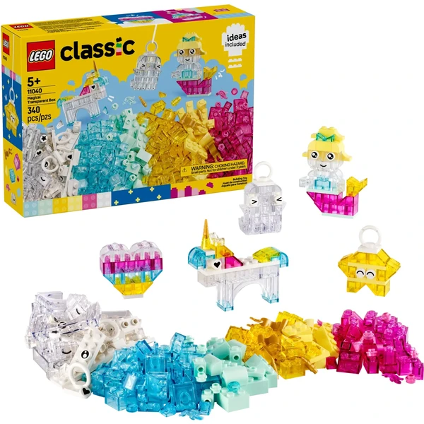LEGO Classic 11040 Kúzelná priehľadná krabička - LEGO - Hlavný obrázok
